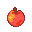 A pixel apple.